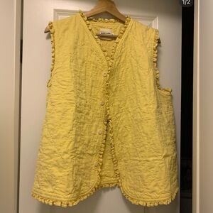 Rudy Jude Yellow Quilted Potholder Vest